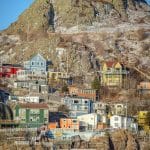 battery, newfoundland, st john's, colorful houses, saltbox